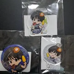 呪術廻戦　まるくじ　灰原雄　缶バッジ　アクリルキーホルダー