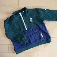 LOGOSハーフジップ トレーナー 110cm