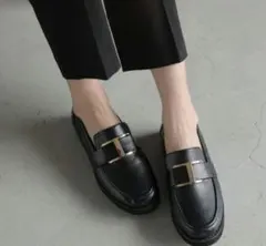 GLOBAL WORK 　エアかる厚底ローファー