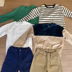 【子供服まとめ売り】　西松屋　男の子　冬服　150〜160センチ　6着