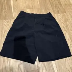 ユニクロ✖️theory ブラックハーフパンツ