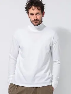 AURALEE オーラリー ハイネック 長袖 Tシャツ モックネック タートルのサムネイル