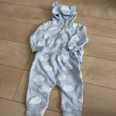 Baby GAP クマ耳付きジップパーカー,ズボン セット　70cm