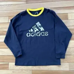 adidas 迷彩ロゴ 長袖カットソー