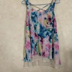 【INGNI】花柄 トップス M