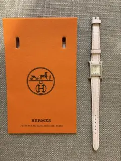 HERMESエルメス Hウォッチ マットアリゲーター替ベルト チャイ人気色