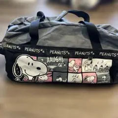 スヌーピー 昭和レトロ ヴィンテージ ビニール製ショルダーバッグです