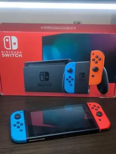 【動作確認済み】Nintendo Switch 本体 ネオンブルー ネオンレッドのサムネイル