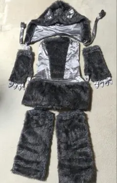 狼　コスプレ　ハロウィン　ギャル　ウルフ