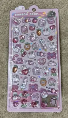 ボンボンドロップシール ももいろボンボン