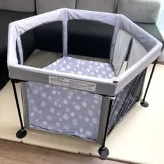 日本育児 洗えてたためる ポータブル ベビーサークル