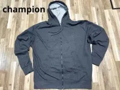 champion チャンピオン フルジップ パーカー チャコールグレー