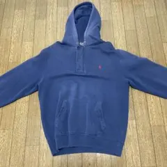 Polo by Ralph Lauren ネイビー フード付きトレーナー L