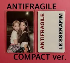 LE SSERAFIM ANTIFRAGILE トレカ サクラ カズハ ②