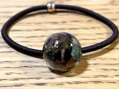 レジンヘアゴム　ハンドメイド　No.1198