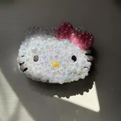 キティケース　デコ　ピンク