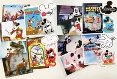 ディズニー ミッキー ファンタジア 1番くじ　H賞 ステッカー 4種