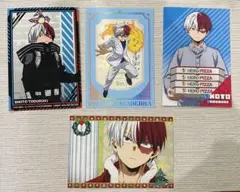 僕のヒーローアカデミア　轟焦凍 ポストカード 4枚セット