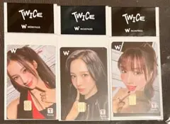TWICE WOWPASS ワオパス ミナ サナ モモ MISAMO 3枚セット