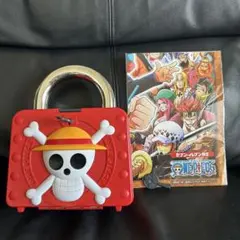ワンピース　鍵つきボックス　ポスター　　 くら寿司マスコット　非売品　おまけ付き