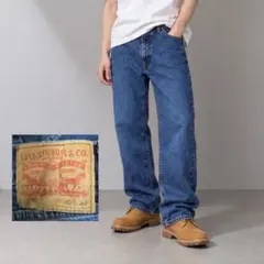 Levi's 505 リーバイス ストレート ブランド 縦落ちデニムパンツW40