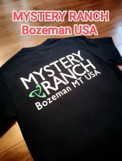 N*D様 MYSTERY RANCH Tシャツ 黒 Bozeman MT USAのサムネイル