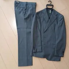 グレー ストライプ ビジネススーツ/スーツカンパニー170/6