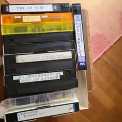VHSテープセット使用済み12個
