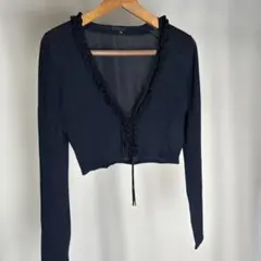 BURBERRY BLACK LABEL ネイビーボレロのサムネイル