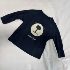 mont-bell モンベル 長袖 カットソー くま Tシャツトップス 80