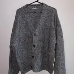 GU ジーユー メンズ カーディガン グレー Lサイズのサムネイル