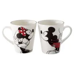 【美品】ミッキー&ミニー　ペアマグ