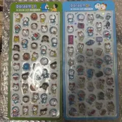 【韓国限定】ドラえもん ボンボンドロップシール 2枚セット