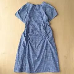 Person's/Gingham Short Sleeve Midi Dressのサムネイル