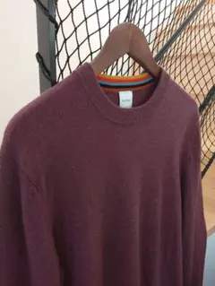 ポールスミス カシミヤ100% セーター ニット メインライン 現行タグ