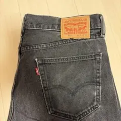 LEVI'S 505 ブラックデニム W34 L34