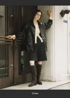 FLハンティングジャケット　レザージャケット　センスオブプレイス　kbf