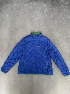 LANDS' END キルティングジャケット ブルー L