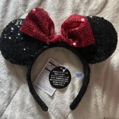 ミニー　スパンコールカチューシャ