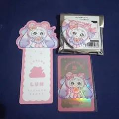 にじさんじ ルンルン でびるんぱーてぃー シュガー缶バッジ ダイカットしおり