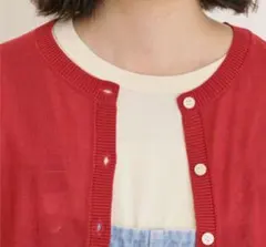 サマンサモスモス　刺繍カーディガンのサムネイル