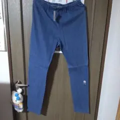 ドラッグストアーズデニムブルー スキニーパンツ 豚刺繍