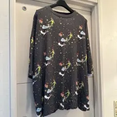 Litte✖️LINKE@☆ピーターパン☆総柄プリントTシャツ