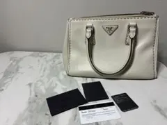 プラダ　BN2863 CITY CALF TALCO トートバッグ　ショルダー