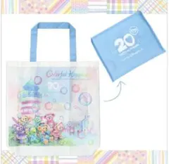 新品未使用 ディズニーシー ダッフィー＆フレンズ ショッピングバッグ エコバッグ