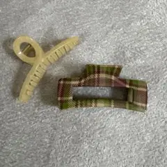 ヘアクリップ2個セット