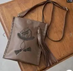 新品earPAPILLONNERsampo×earホースタッセルショルダーバッグ