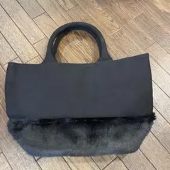 gemme!ジェミー@ファートートバッグ ブラック