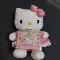 Hello Kitty 2003年 カレンダー付きぬいぐるみ ハローキティ 2003年 カレンダー ぬいぐるみ マスコット - メルカリ