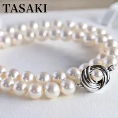 【最高品位・花珠】タサキ　アコヤ　パール　ネックレス　本真珠